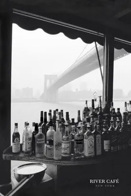 Obrázok produktu pre River Café – New York – USA – 61 x 91,5 cm – Plagát