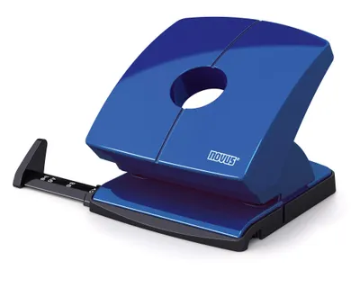 Produktbild von Novus Bürolocher B 230, bis 30 Blatt blau, im Blister