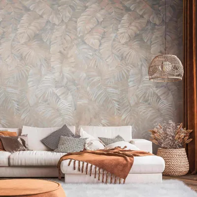 Produktbild von A.S. Creation Livingwalls Fototapete The Wall II 392621 Eine Rolle Ein Motiv 2.80 x 1.59 m Palmen Braun