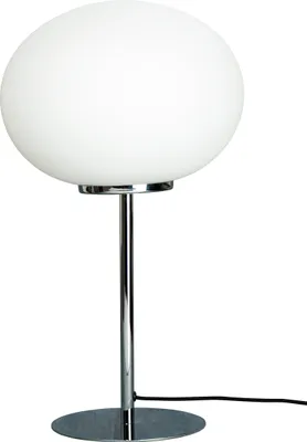 Produktbild von Tischlampe, Tischleuchte, Nachttischlampe, Schreibtischlampe, LED Leselampe, Queen Opal Chrom