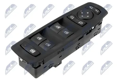 Produktbild von NTY EWS-RE-059 Fensterheberschalter für RENAULT Megane III Schrägheck (BZ0/1) Vorne Links Fensterheber Schalter