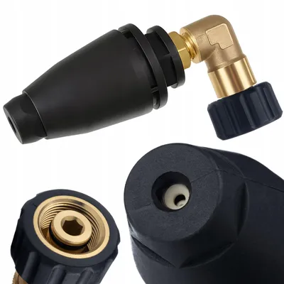 Produktbild von Rotationsdüse Turbo 90° Winkel – M22 Innengewinde | 150 bar 8 l/min | Für Karcher Bosch GHP Hochdruckreiniger