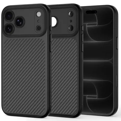 Produktbild von Tech-Protect Magcam MagSafe Apple iPhone 17 Pro Max / 18 Pro Max Carbon Schwarz