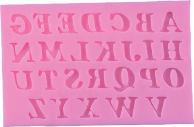Produktbild von Silikonform "Mini Alphabet"