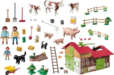 Produktbild von PLAYMOBIL Country 71304 Großer Bauernhof