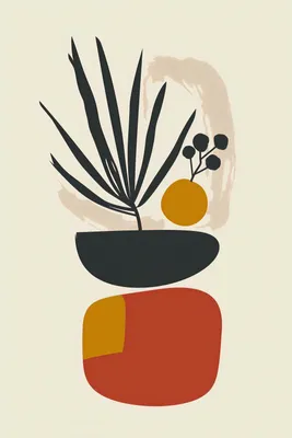 Produktbild von Plakat 20x30cm Botanischer Einblick