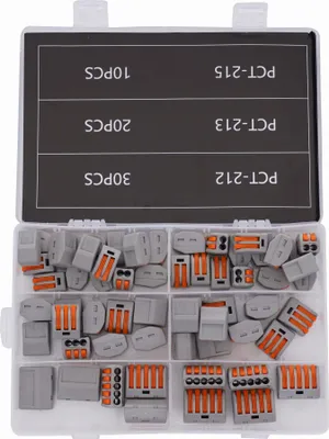 Produktbild von Kraft & Dele KD10496 Schnellverbindungssatz für Draht 60St