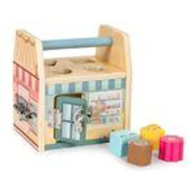 Immagine prodotto di Gerardo´s Toys Holzhaus Kinderspielzeug, Maße 16x13x17 cm, Lernspielzeug GT61243