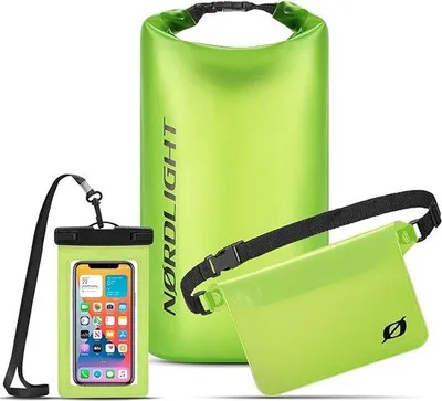 Produktbild von Famanu Dry Bag Wasserfeste Tasche - 2 l, 5 l, 10 l, 15 l, 20 l, 30 l