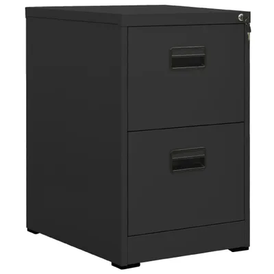 Obrázek produktu pro vidaXL Skříň na dokumenty antracit 46x62x72,5 cm ocel
