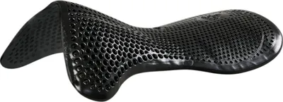 Produktbild von Acavallo Gel Ns Classic Front Riser Halfpad Schwarz Schwarz One Size