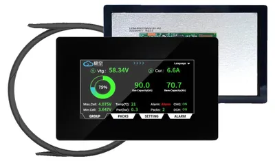 Obrázek produktu pro Dotykový LCD displej, 7 palců, vysoké rozlišení, JK-LCD-7.0-TTL-P