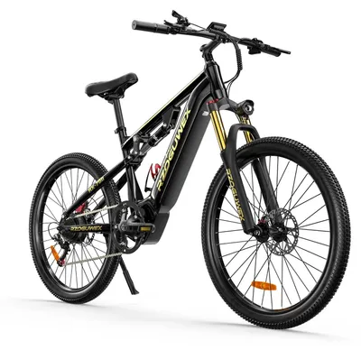 Immagine prodotto di Bicicletta elettrica RX700 - E-mountain bike per adulti - Motore brushless da 250W - Batteria al litio da 48V 17,5Ah - Ruote da 66 cm - Autonomia da 31 a 60 km - Velocità massima: 25 km/h