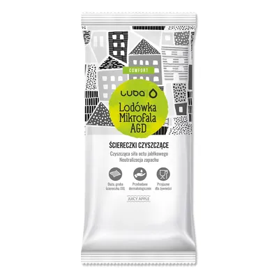 Zdjęcie produktu dla Luba Comfort Ściereczki czyszczące do sprzętu AGD, 32 sztuki