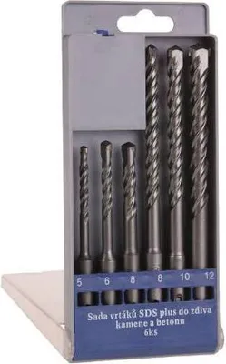 Produktbild von SDS Steinbohrersatz 6 Stück (5-12mm)