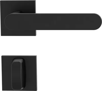 Produktbild von Griffwerk VAYA 291 AVUS fast2fix Fast2Fix Rosetten eckig WC Graphitschwarz