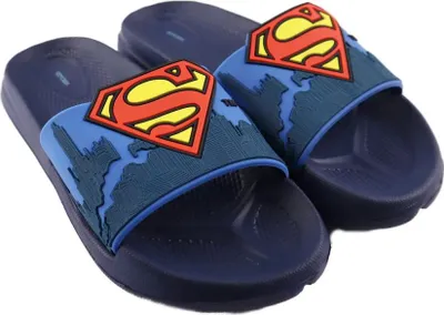 Produktbild von DC Comics Superman Kinder Badelatschen Sandalen 3D Optik – 25/26