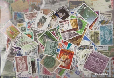 Produktbild von Briefmarken Luxemburg 500 verschiedene Sondermarken