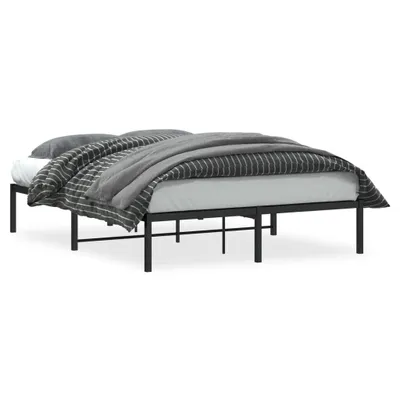 Obrázek produktu pro vidaXL Postelový rošt kovový černý 140x190 cm