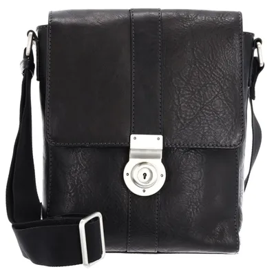 Imagen del producto de LEONHARD HEYDEN Cuero bolso bandolera bolsa de tabletas Bergamo Umhängetasche 6854 Schwarz