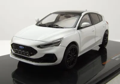 Produktbild von Ixo Models MOC334 Ford Focus ST 2022 weiß 1:43