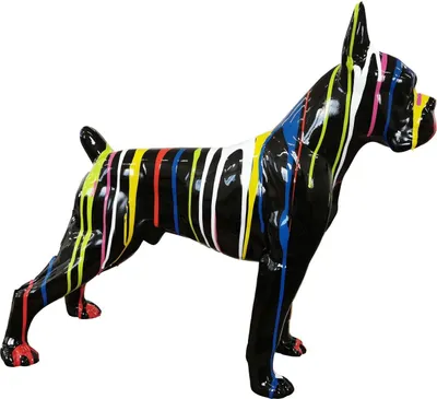 Produktbild von Abstrakte Deko Figur Statue Skulptur 173cm Figuren Statuen Skulpturen Hund A841