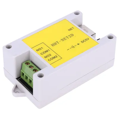 Produktbild von Moduł przekaźnika sieciowego IP, 2-kanałowy moduł przełącznika przekaźnika sieciowego IP, 2-kanałowy kontroler przekaźnika, moduł zdalnego sterowania, nadajniki-odbiorniki sieciowe