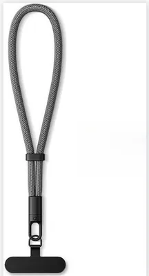 Produktbild von Handykette Kurz Universal Handyband Kurz Handy Handschlaufe Einstellbares Handyband Schwarz