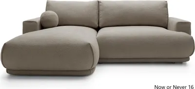 Produktbild von Ecksofa Eckcouch L-Form, Sofa Couch, mit Schlaffunktion, Bettkasten, Kissen, Polstermöbel, Divo I, LINKS, Now or Never 16