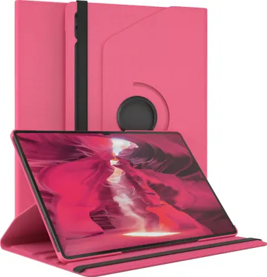 Produktbild von EAZY CASE - Tablet Hülle für Samsung Galaxy Tab S10 Ultra Schutzhülle, Tablet Case 360° drehbar in Rosa