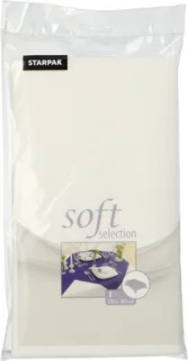 Produktbild von Papstar 82306, Rechteckig, Weiß, Polypropylen (PP), 120 x 180 cm