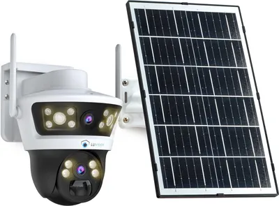 Produktbild von LUVISION 4G / LTE PTZ Solar Überwachungskamera 24/7 Aufzeichnung AOV SIM Karte KI Bewegungsverfolgung