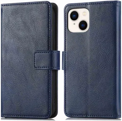 Immagine prodotto di imoshion Custodia pieghevole per iPhone 15 - Blu scuro