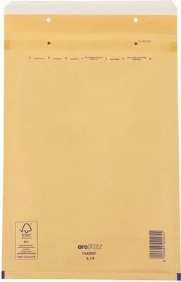 Produktbild von 25x AROFOL CLASSIC Luftpolstertasche  6/F-16 215x340mm für A4+ braun