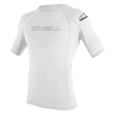 Produktbild von O´neill Wetsuits Basic Skins Crew S/s Kurzarm-rash Guard Weiß S Weiß S