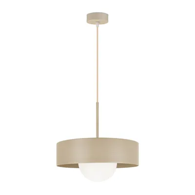 Zdjęcie produktu dla Luxolar – lampa wisząca LED w kolorze beżowo-szarym, G9, 15 W – lampa wisząca do salonu i kuchni – nowoczesny styl loftowy