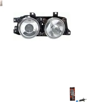 Zdjęcie produktu dla Johns, reflektory + Osram Night Breaker Laser pasujące do BMW serii 5 E34 prawy 63121391598 1378360 1390290 1391598 63121378360 63121390290