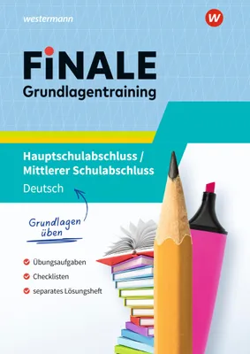 Produktbild von FiNALE Prüfungstraining - Hauptschulabschluss, Mittlerer Schulabschluss. Grundlagentraining Deutsch