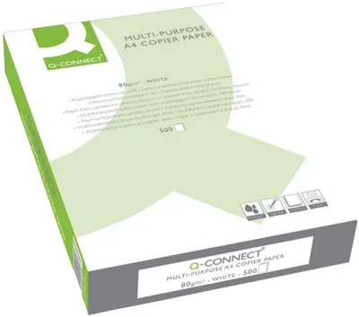 Produktbild von Kopierpapier A4 80g/qm weiß VE=5x500 Blatt