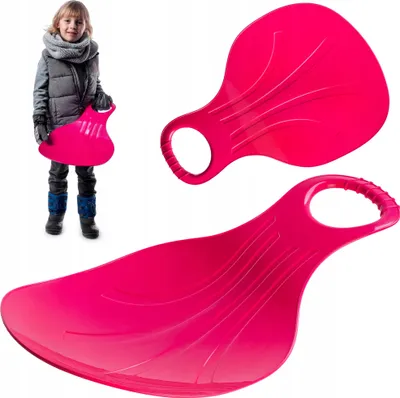 Immagine prodotto di Scivolo KADAX popo, disco da neve 50x36x8cm, scivolo da neve in plastica