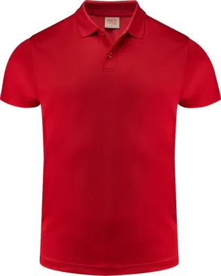 Produktbild von Poloshirt Smash PrinterRED Piqué mit Ton-in-Ton 2-Knopf-Verschluss 180 g/m²
