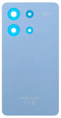 Image de Xiaomi, kit de remplacement du couvercle de batterie pour Redmi Note 13 4G, bleu polaire