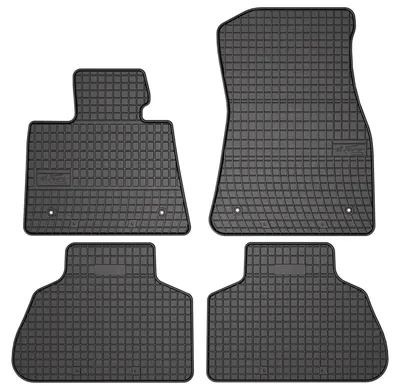 Imagen del producto de Alfombrillas de goma para BMW X6 F16 2014-2020 (SUV) – juego de 4 piezas, , a medida – Wielganizator SolidPRO