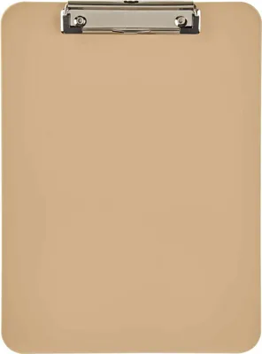 Produktbild von MAUL Klemmbrett A4 Hochformat PS-Kunststoff braun