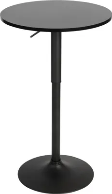 Produktbild von Stehtisch Lamoni rund schwarz/schwarz