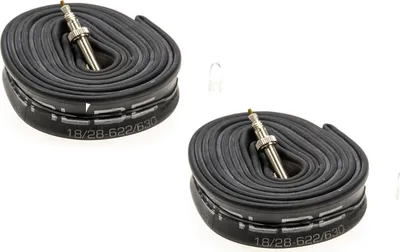 Produktbild von 2 Stück 28 Zoll SCHWALBE Fahrrad Schlauch No.15 Rennrad 18/28-622/630 SV tube