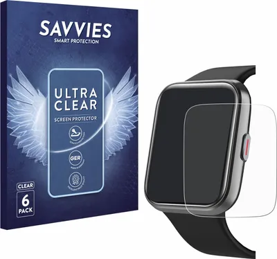 Produktbild von 6x Für Tensky ID208 Plus 1.8" Schutzfolie Savvies Displayschutz Display Schutz Folie Klar Transparent