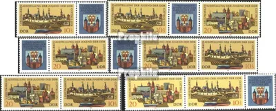 Produktbild von Briefmarken DDR 1978 Mi WZd370-WZd375 (kompl.Ausg.) postfrisch Briefmarkenausst.