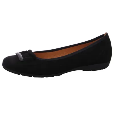 Produktbild von Gabor Ballerina 4.166, Rauleder, Schwarz, Damen