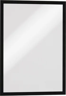 Produktbild von Magnetrahmen Duraframe selbstklebend A4 schwarz Packung mit 10 Stück